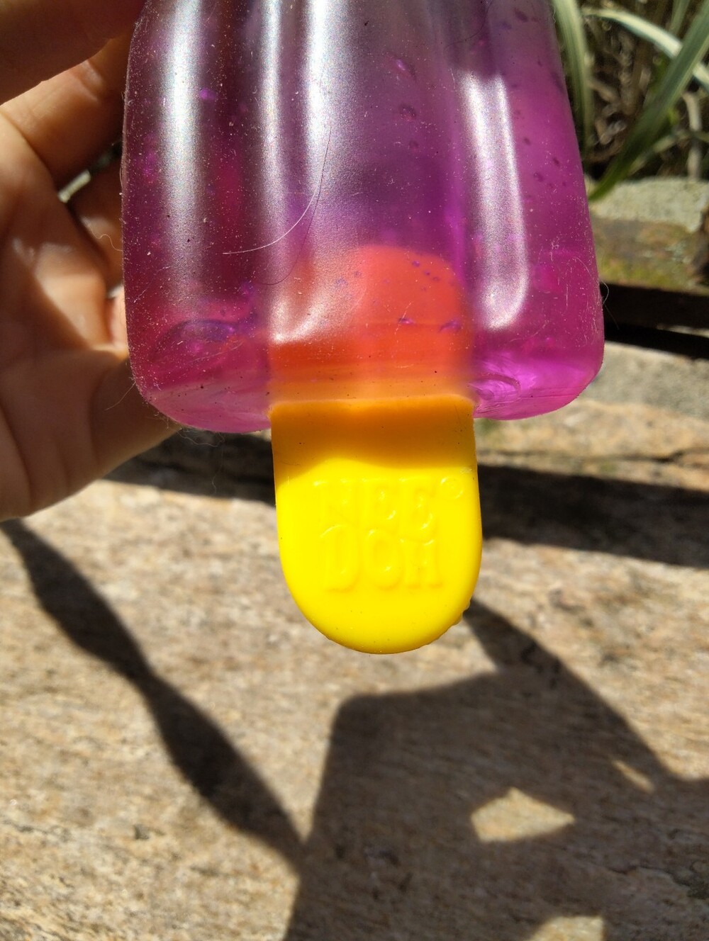 2 Needohs One Purple Dream Drop And One Pink Slash Purple Ombre Popsicle Needoh - Picture 4 of 5